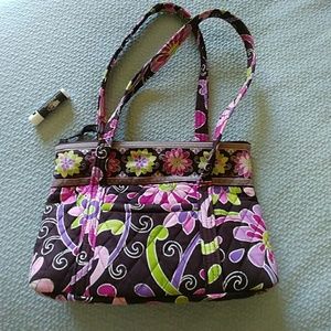 Vera Bradley Purple Punch purse VGUC